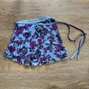 NWOT Ballet Wrap Skirt - Floral Print, Size S